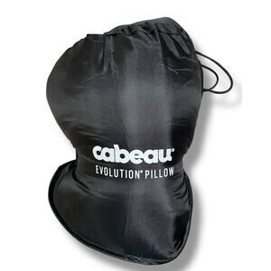 Cabeau Evolution Travel Pillow Pink Memory Foam Neck Support Washable Carry Case